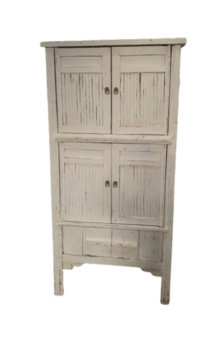 Bamboo Cabinet WHITE