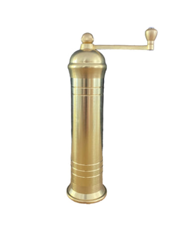 Brass pepper and salt mill