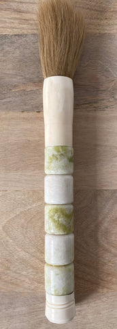 Large Lime Green Calligraphy Brush