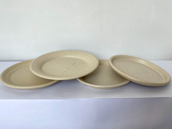 Sea Salt Glaze Plates