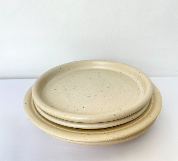 Sea Salt Glaze Plates