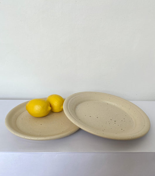 Sea Salt Glaze Plates