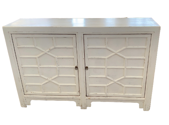 White Coastal Sideboard