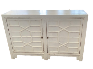 White Coastal Sideboard