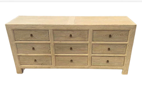 Nine Drawer Sideboard