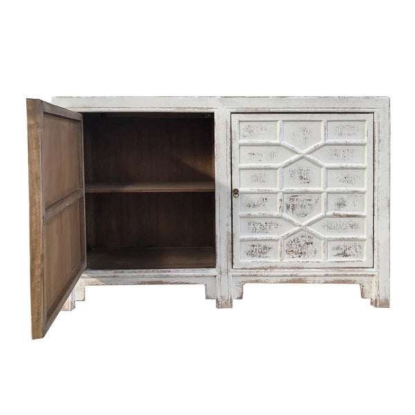 White Coastal Sideboard